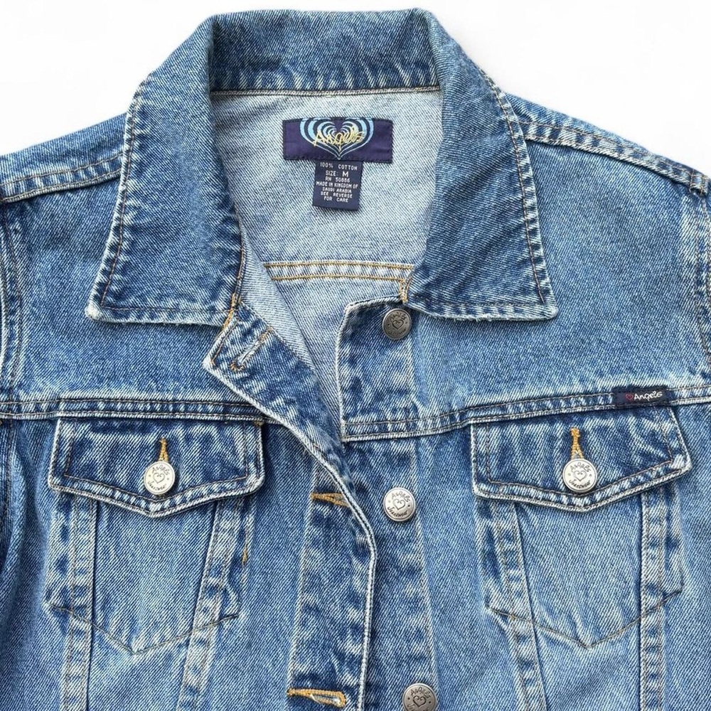 Y2K Angels Jean Jacket